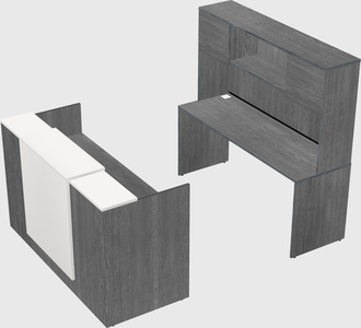 Modular reception desk