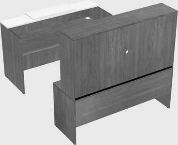 Modular reception desk