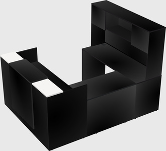 Modular reception desk