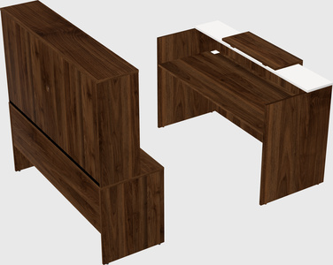Modular reception desk