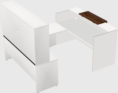 Modular reception desk