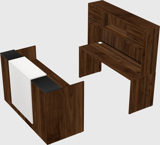 Modular reception desk