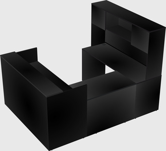 Modular reception desk