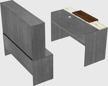 Modular reception desk