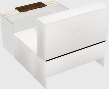 Modular reception desk