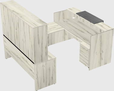 Modular reception desk