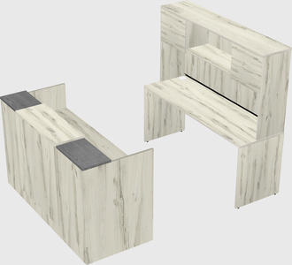 Modular reception desk