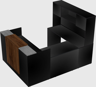 Modular reception desk