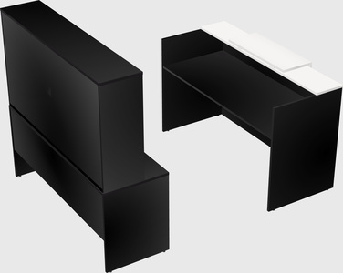 Modular reception desk