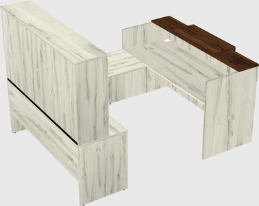 Modular reception desk