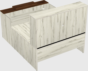 Modular reception desk