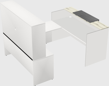 Modular reception desk