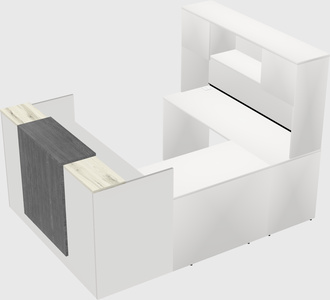 Modular reception desk