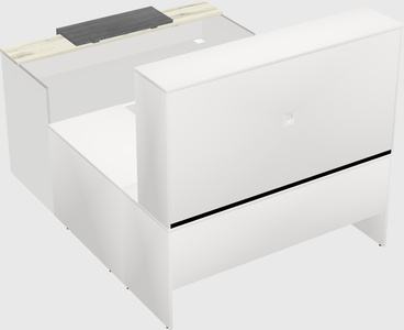 Modular reception desk