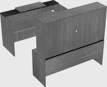 Modular reception desk