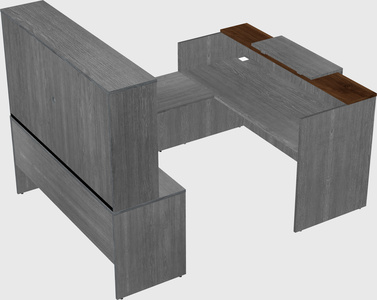 Modular reception desk