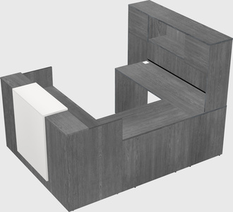 Modular reception desk