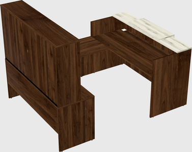 Modular reception desk