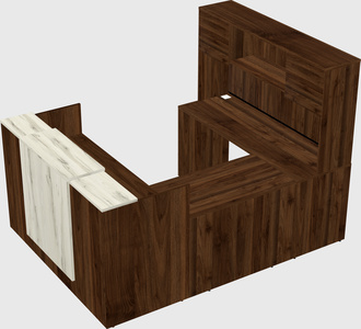 Modular reception desk