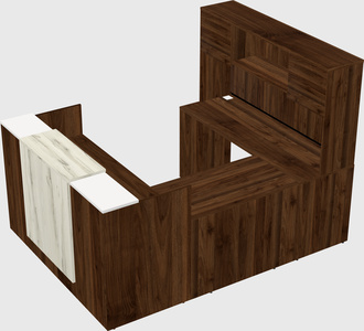 Modular reception desk