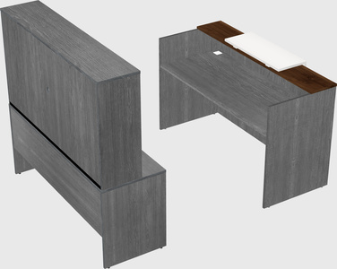 Modular reception desk
