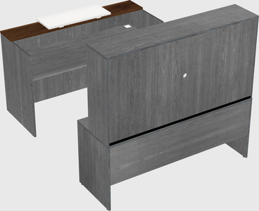 Modular reception desk