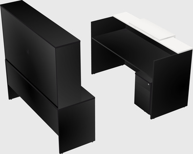 Modular reception desk