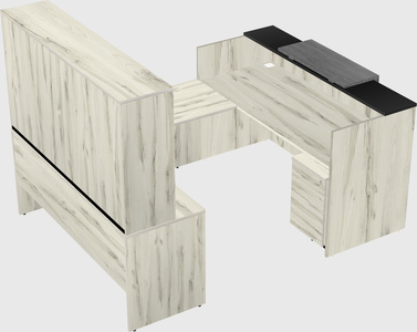 Modular reception desk