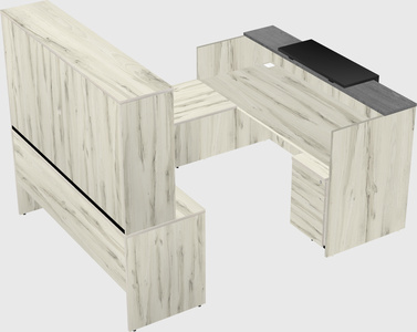 Modular reception desk