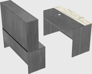 Modular reception desk