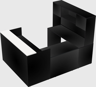 Modular reception desk
