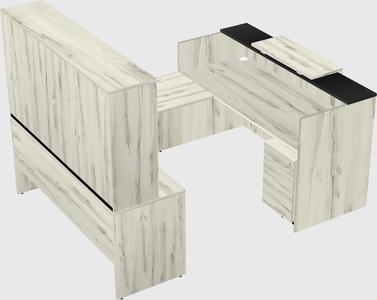 Modular reception desk