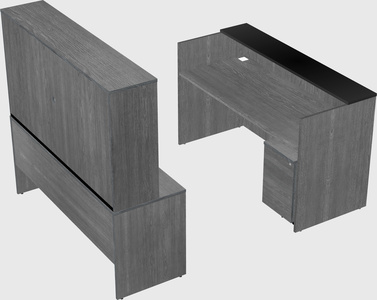 Modular reception desk
