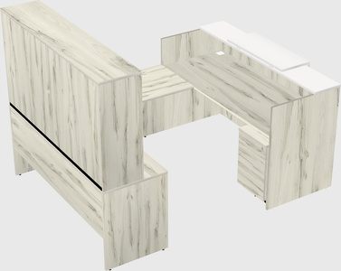 Modular reception desk