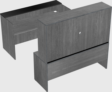 Modular reception desk