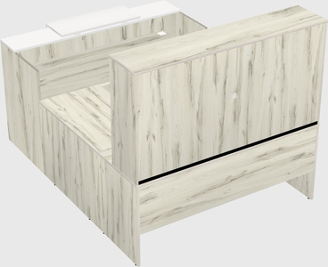 Modular reception desk