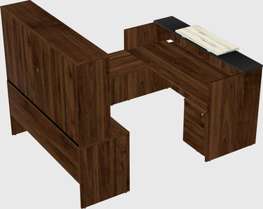Modular reception desk