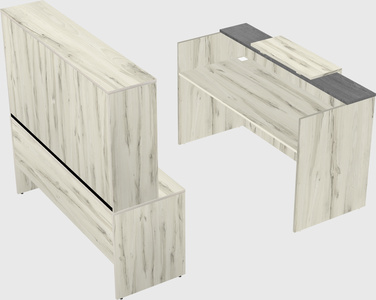 Modular reception desk