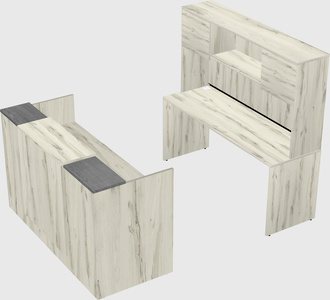 Modular reception desk