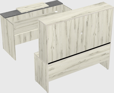 Modular reception desk