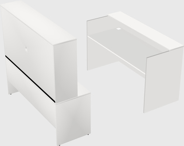 Modular reception desk