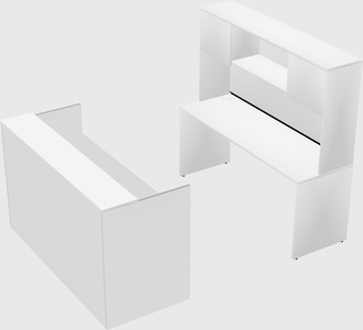 Modular reception desk
