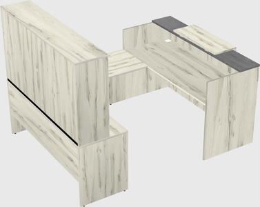 Modular reception desk