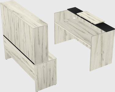 Modular reception desk