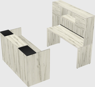 Modular reception desk