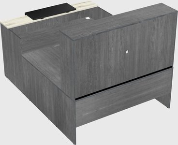 Modular reception desk