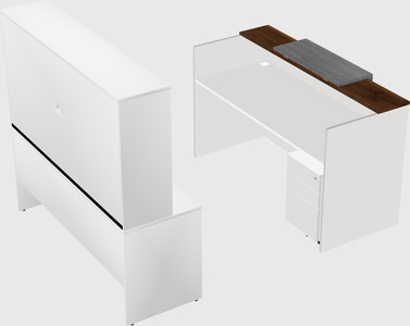 Modular reception desk
