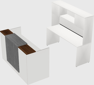 Modular reception desk