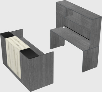 Modular reception desk