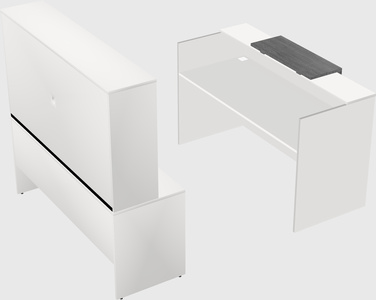 Modular reception desk
